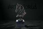 Beeld, Paarden hoofd 42 cm / 7.3 kg - 42 cm - Brons, Marmer, Antiek en Kunst