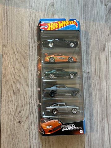Hot Wheels 1:64 - Modelauto (3) - Fast & Furious set &
