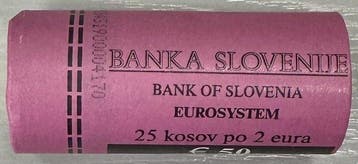Slovénie. 2 Euro 2019 University of Ljubljana (25 coins)