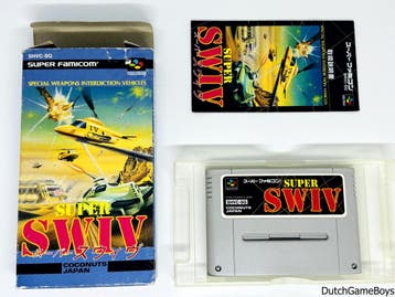 Super Famicom - Super Swiv, Verzenden