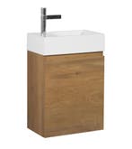 Toiletmeubel Angela 40 x 22 cm Eiken Fonteinmeubel, Doe-het-zelf en Bouw, Verzenden, Nieuw