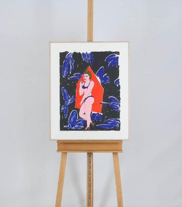 Alphons Freymuth (1940) - Home sweet home, Antiek en Kunst, Kunst | Designobjecten