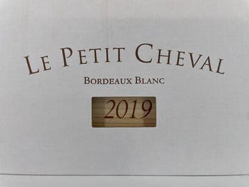 2019 Le Petit Cheval, Bordeaux Blanc by Château Cheval Blanc, Collections