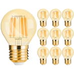 Voordeelpak 10x Brinton LED Kogel E27 4W 2200K Amber | 32W v, Verzenden, Nieuw