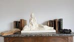 Lemanceau - Beeld, Sculpture Art Déco en céramique craquelée, Antiek en Kunst