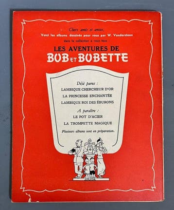 Bob et Bobette T3 - Lambique, roi des Eburons - B - 1 Album