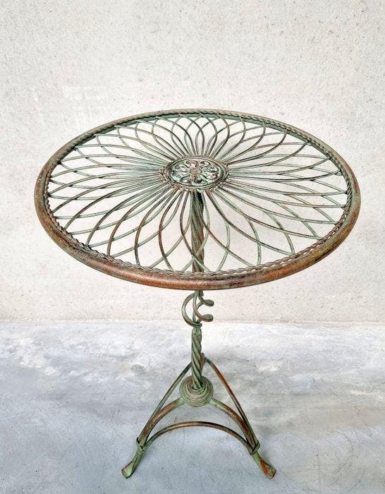 Bijzettafel - IJzer, Antiquités & Art, Curiosités & Brocante