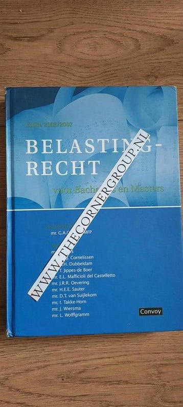 Belastingrecht voor Bachelors en Masters - Aarts, Boeken, Verzenden, Nieuw