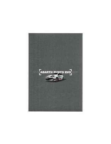 2010 ABARTH PUNTO EVO BROCHURE ENGELS, Nieuw