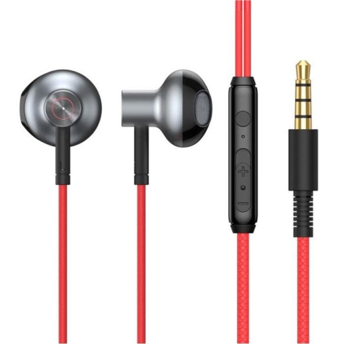 H19 Oordopjes met Microfoon en Controls - 3.5mm AUX Oortjes, Télécoms, Téléphonie mobile | Écouteurs, Envoi