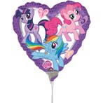 My Little Pony Folie Ballon hart Mini23cm, Verzenden, Nieuw