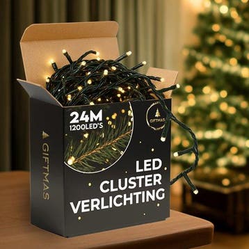 2dekans | Giftmas Kerstboomverlichting - Kerstverlichting, Ophalen of Verzenden, Nieuw