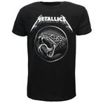 Metallica Black Album Snake T-Shirt - Officiële Merchandise, Nieuw