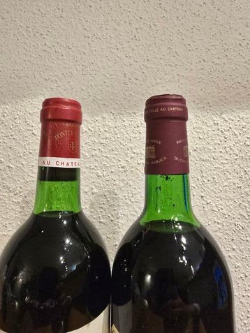 1976 Chateau Pontet-Canet & 1979 Pavillon Rouge du Chateau, Verzamelen, Nieuw