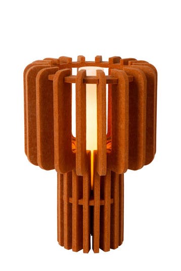 Lucide ROLLO - Tafellamp - 1xE27 - Terracotta, Verzenden, Nieuw