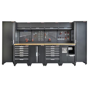 Gereedschapskasten set wandlengte 392 cm. tweedeurs kast, 7, Ophalen of Verzenden