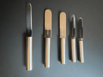 Stelton - Arne Jacobsen - Bestekset (5) - Staal - Cylinda