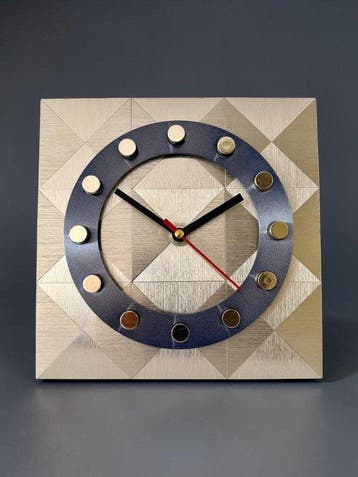 Horloge murale - Juwelier Hörl - Unique Prototype Space Age