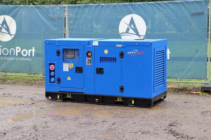 Veiling: Generator CityLion GFS-I22 Diesel 22kVA 2026 Nieuw, Zakelijke goederen, Machines en Bouw | Aggregaten, Ophalen