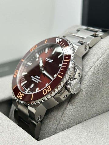 Oris - Aquis Date - Sans prix de réserve - 01 733 7730, Bijoux, Sacs & Beauté