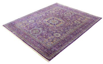 Handgeknoopt tapijt Super Ziegler Chubi tapijt fijne wol -