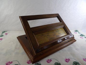 kerkleestafel - Hout, Messing - 1940-1950, Antiek en Kunst