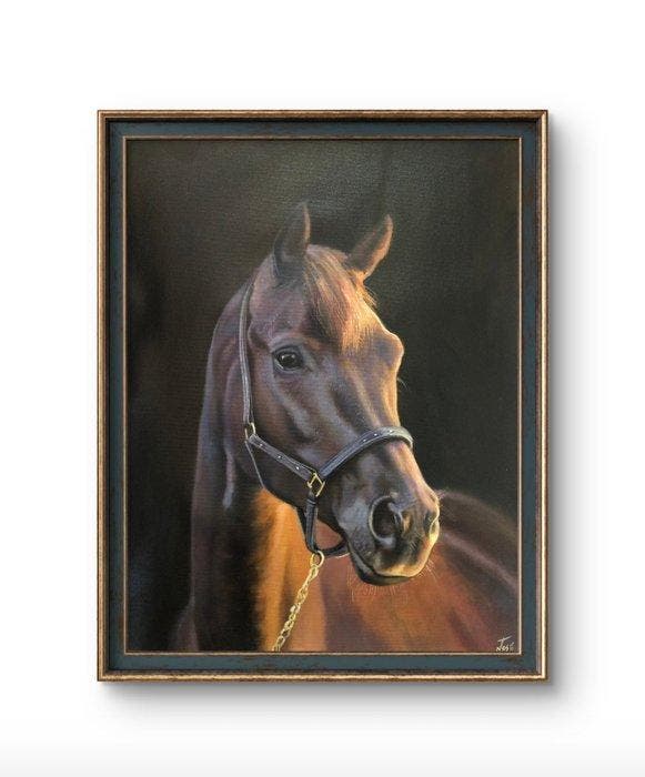 José Cabrera - Elegancia Oscura, Antiquités & Art, Art | Peinture | Moderne