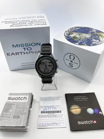 Omega x Swatch - MoonSwatch  “Mission to Earthphase” -, Nieuw