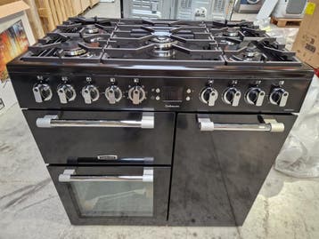 Nieuwe Leisure CK90F322K gasfornuis, Electroménager, Cuisinières, Ophalen of Verzenden, Gas