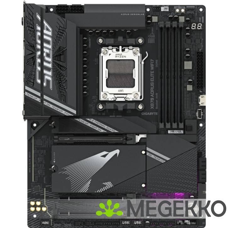 Gigabyte X870 AORUS ELITE WIFI7, Computers en Software, Moederborden, Nieuw, Verzenden