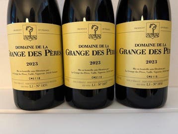 2023 Domaine de la Grange des Pères - Languedoc - 3 Flessen, Collections