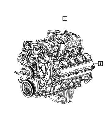 Long Block 5.7 09+ DT+DS OEM VVT W-MDS, Ophalen of Verzenden