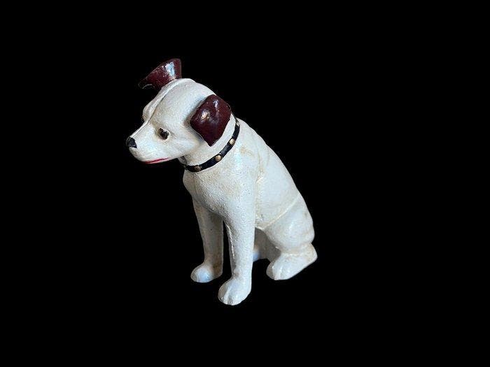 Decoratief ornament - Europa - Nipper-hond in vintage-stijl, Antiquités & Art, Curiosités & Brocante