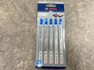Veiling - 6x Bosch Pro decoupeerzaablad T321AF 5-pack Speed