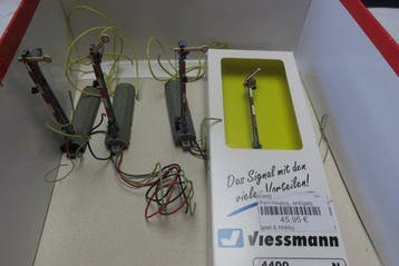 Fleischmann, Viessmann N - Treinset (11) - 4 éénvleugelige, Nieuw