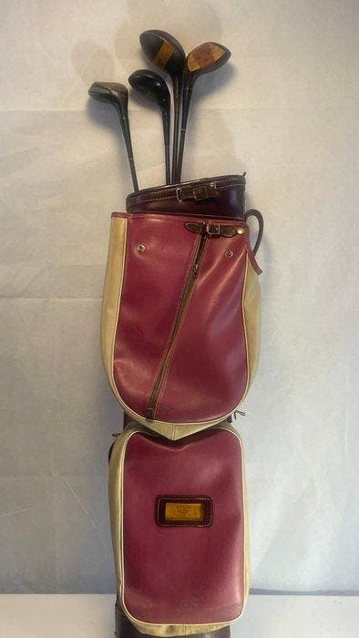Golf - Sacca da Golf vintage - 1940 - Golftas, Collections, Collections Autre