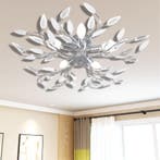 vidaXL Plafondlamp met kristallen bladeren van acryl 5xE14, Verzenden
