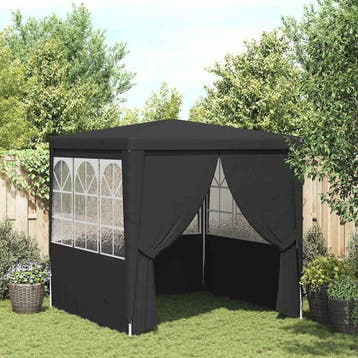 vidaXL Partytent met wanden professioneel 90 g/m² 2,5x2,5 m, Verzenden