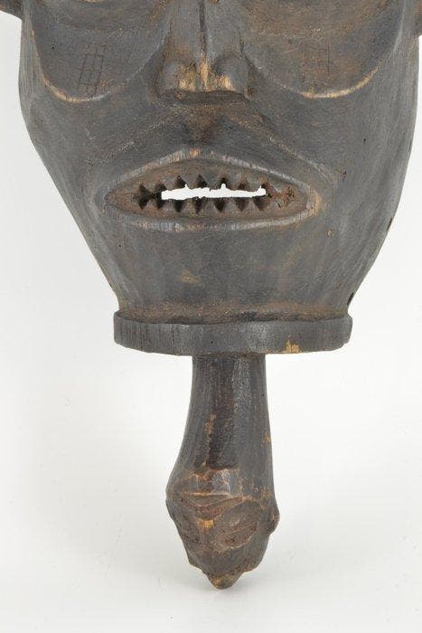 Afrikaanse houten masker - Chokwe - Angola (Zonder, Antiek en Kunst, Kunst | Niet-Westerse kunst
