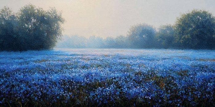 Miss Evoke - Brume - XXL, Antiek en Kunst, Kunst | Schilderijen | Modern