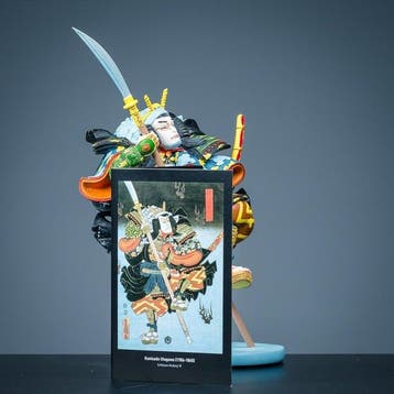 Figuur - Samoerai Kodanji Kunisada - polystone