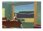 Edward Hopper (1882-1967) - “Western Motel, 1957”. (30 x 40