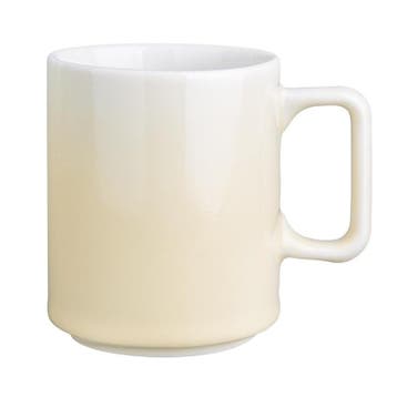 Mokken | FONDANT | Porselein | Lemon | 34cl | 6 Stuks, Verzenden, Nieuw in verpakking