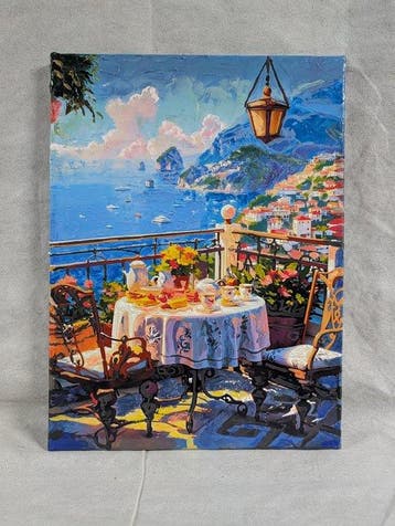 Giuseppe Longo (XX-XXI) - Terrazza su Capri