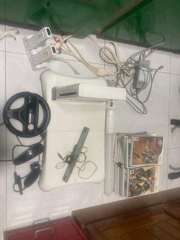 Nintendo - Wii - Videogameconsole + games