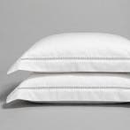 Laken - 320 cm - 220 cm - plat laken 2 kussens, Antiek en Kunst