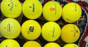 golfballen, Nieuw