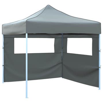 vidaXL Partytent 291 x 291 x 315 cm Antracietkleurig Oxford, Verzenden, Nieuw