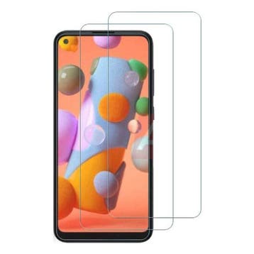 10-Pack Samsung Galaxy A21 Full Cover Screen Protector 9D, Verzenden