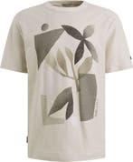 Cast Iron T-shirt Print Ecru maat Maat 52/54 (L) Heren, Kleding | Heren, T-shirts, Verzenden, Nieuw, Maat 52/54 (L), Cast Iron